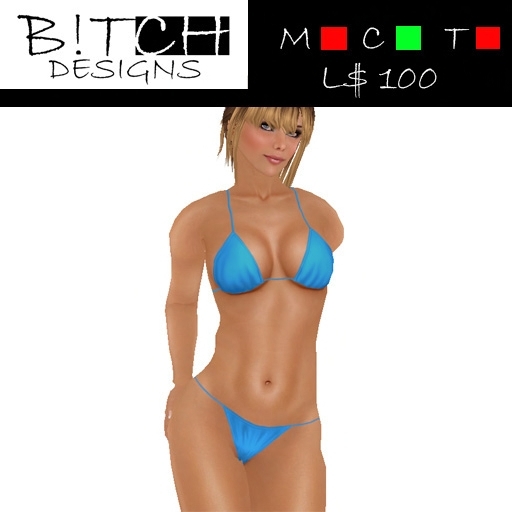 e.one Blue Bikini + Bonus Hotpants