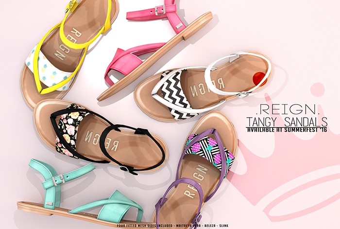 REIGN.- TANGY SANDALS DEMO
