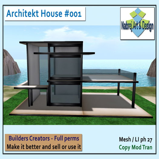 Architekt House Mesh #001 Full Perms