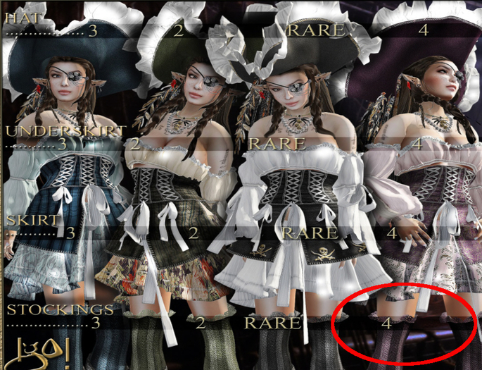 !gO! Commander stockings 4