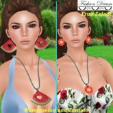 Fruit Salad!Watermelon and Tomato Jewel-FashionDreamAccessories