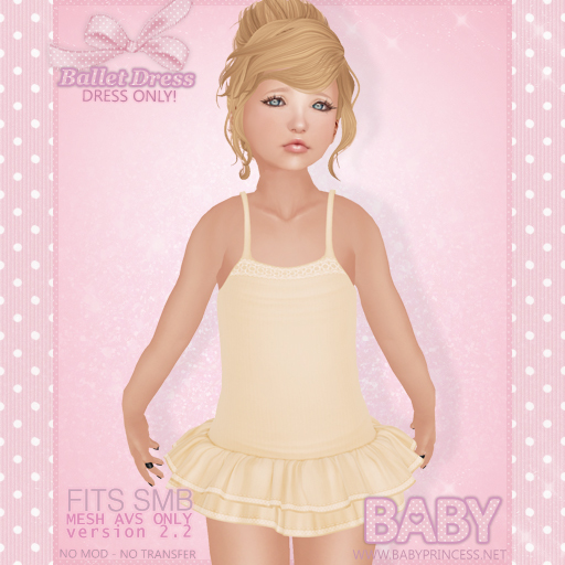 :*BABY*: SMB Ballet Dress - Yellow