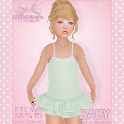 :*BABY*: SMB Ballet Dress - Green
