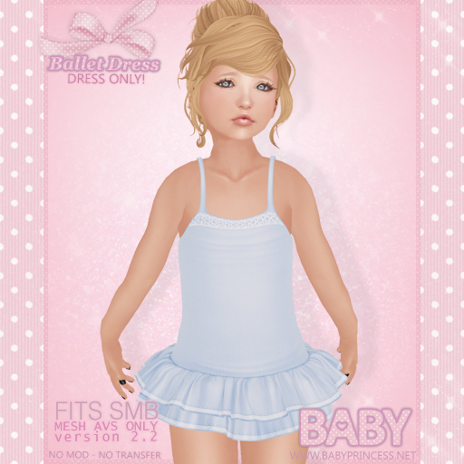 :*BABY*: SMB Ballet Dress - Blue