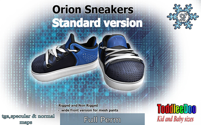 *SF* TD Orion Sneakers Full perm -STANDARD(box)