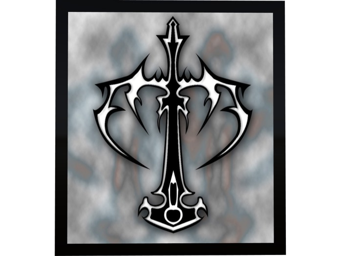 Gothic Cross Wall Art