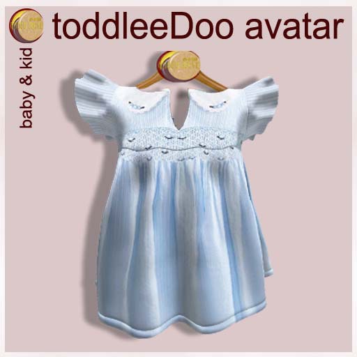 ToddleeDoo Blue Stripes dress
