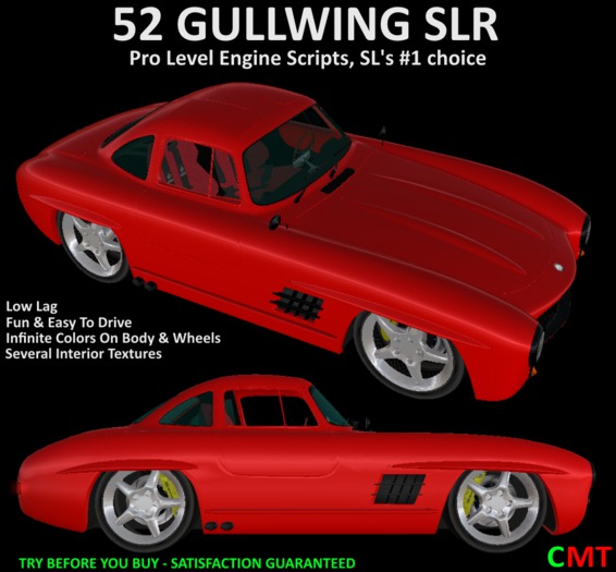 DRACK'S Gullwing SL v1.1 (BOXED)