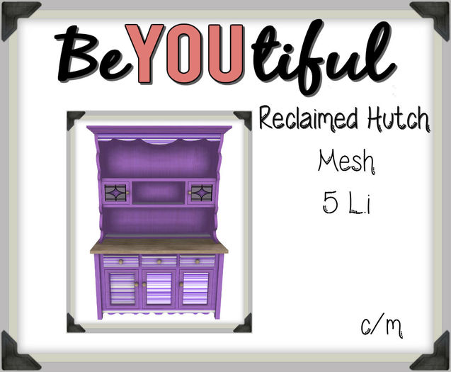 BeYouTiful} Hutch. {Lilac}