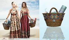 Luas Beach Bag Teal