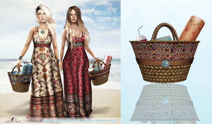 Luas Beach Bag Pink - Mesh
