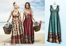 Luas Beach Dress Teal