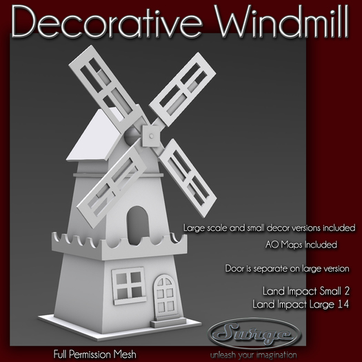 (Surge) Decorative Windmill
