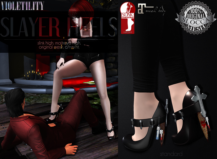 Violetility - Slayer Heels