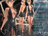 Bella moda striminzito black skimpy dress shoes