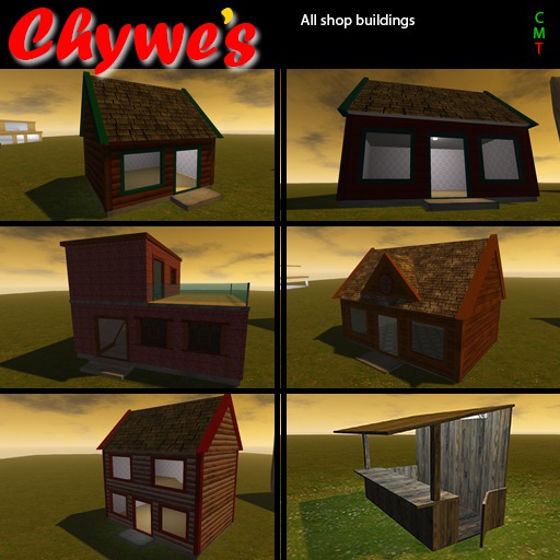 C's: Full pack shop buildings