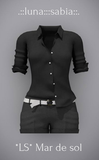 *LS* Mar de sol (black  black) 