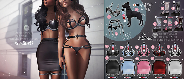 Fawny - The Mistress.Shoes(6) - Maitreya Experimental - Blue