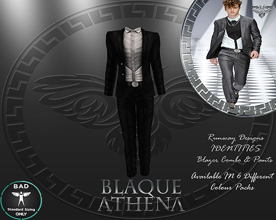 BAD * IDENTITIES (DARKS) * (JET)