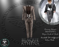 BAD * IDENTITIES (PINSTRIPES) * (SHIITAKE)