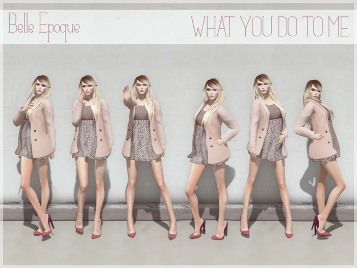 Belle Epoque Poses { What you do to me } (Box)
