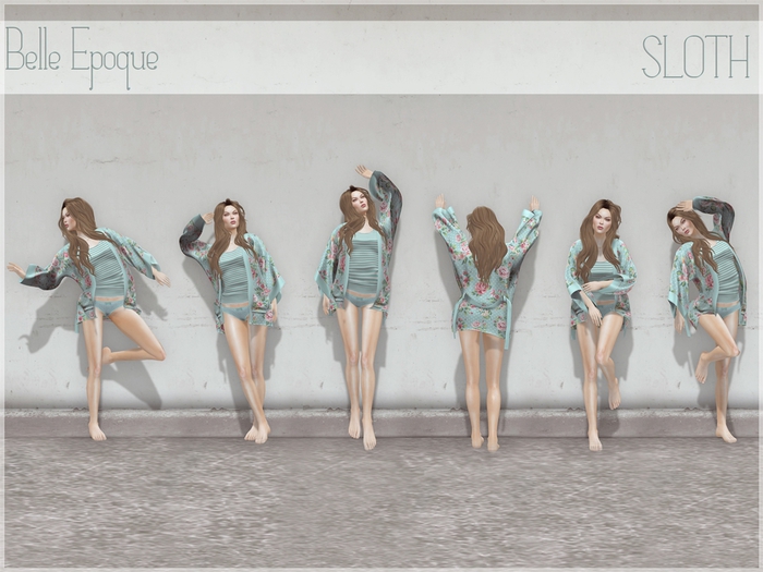 Belle Epoque Poses { Sloth }