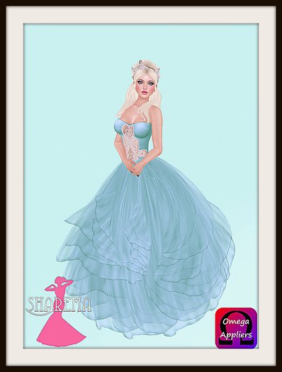 ~*~SharEma~*~Mint Gown