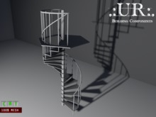 .:UR:. Spiral Staircase (full perm mesh)