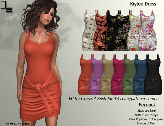 DE Designs - Kiylee Dress - Fatpack
