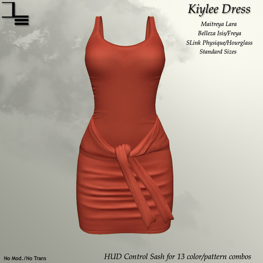 DE Designs - Kiylee Dress - Coral