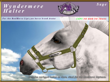 *E* Wyndermere Halter [BOXED] RH Lipizzan Sage