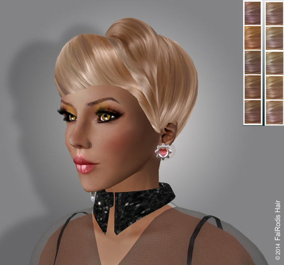 FaiRodis Michelle hair Pink-mocco pack(ANTI-LAG VERSION)