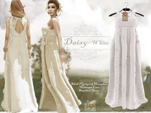 !gO! Daisy gown - White