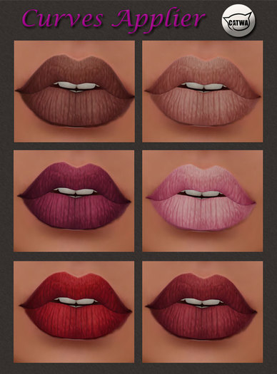 Curves - Luna Lipstick Catwa applier / Wear