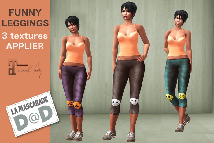 D@D funny leggings