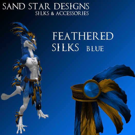 [SSD] Feathered Silks Blue