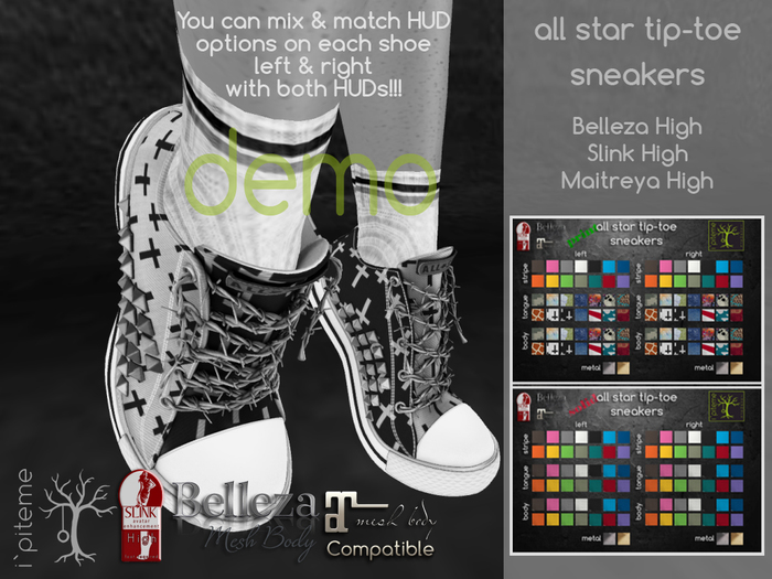 ~i~ All Star Tip-Toe Sneakers DEMO (Add Me)