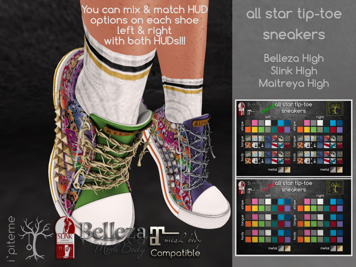 ~i~ All Star Tip-Toe Sneakers (Add Me)
