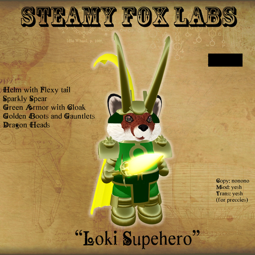 =SFL= LOKI SUPERHERO Box