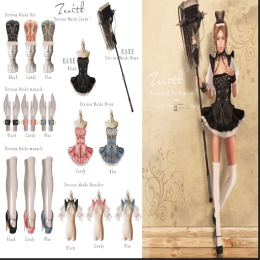 =Zenith=Devious Maids Hat (Blue)