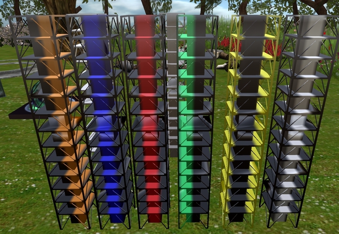 light tower mesh 1 prim with menu