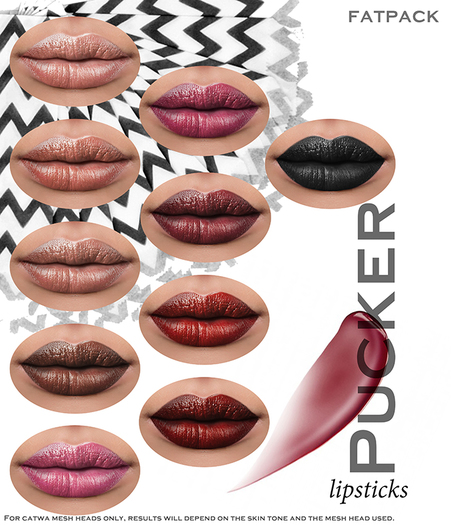 L'Etre - Pucker Lipsticks [FATPACK]