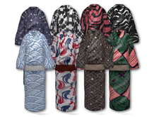 {amiable}Mesh Summer Men's Japanese Yukata2016(FAT PACK)