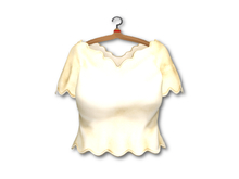{amiable}Mesh Point Cutting T-shirt02