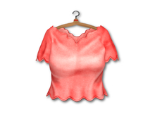 {amiable}Mesh Point Cutting T-shirt05