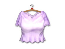 {amiable}Mesh Point Cutting T-shirt06