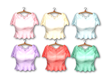 {amiable}Mesh Point Cutting T-shirt(FAT PACK)