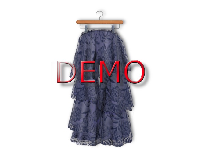 {amiable}Mesh Lace Maxi Three-layer Pants(DEMO)