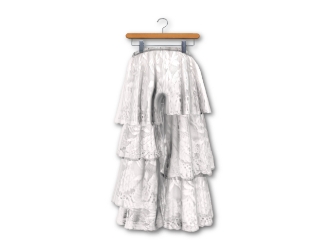 {amiable}Mesh Lace Maxi Three-layer Pants01