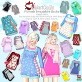  SL-Ordnername: *katat0nik* (hya penguin) Fitmesh Sweatshirt 